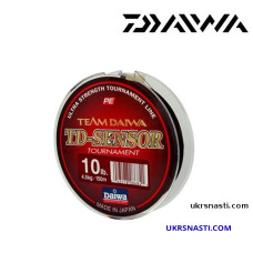 Шнур DAIWA TD Sensor Tournament #0,8 диаметр 0,14мм размотка 150м черный